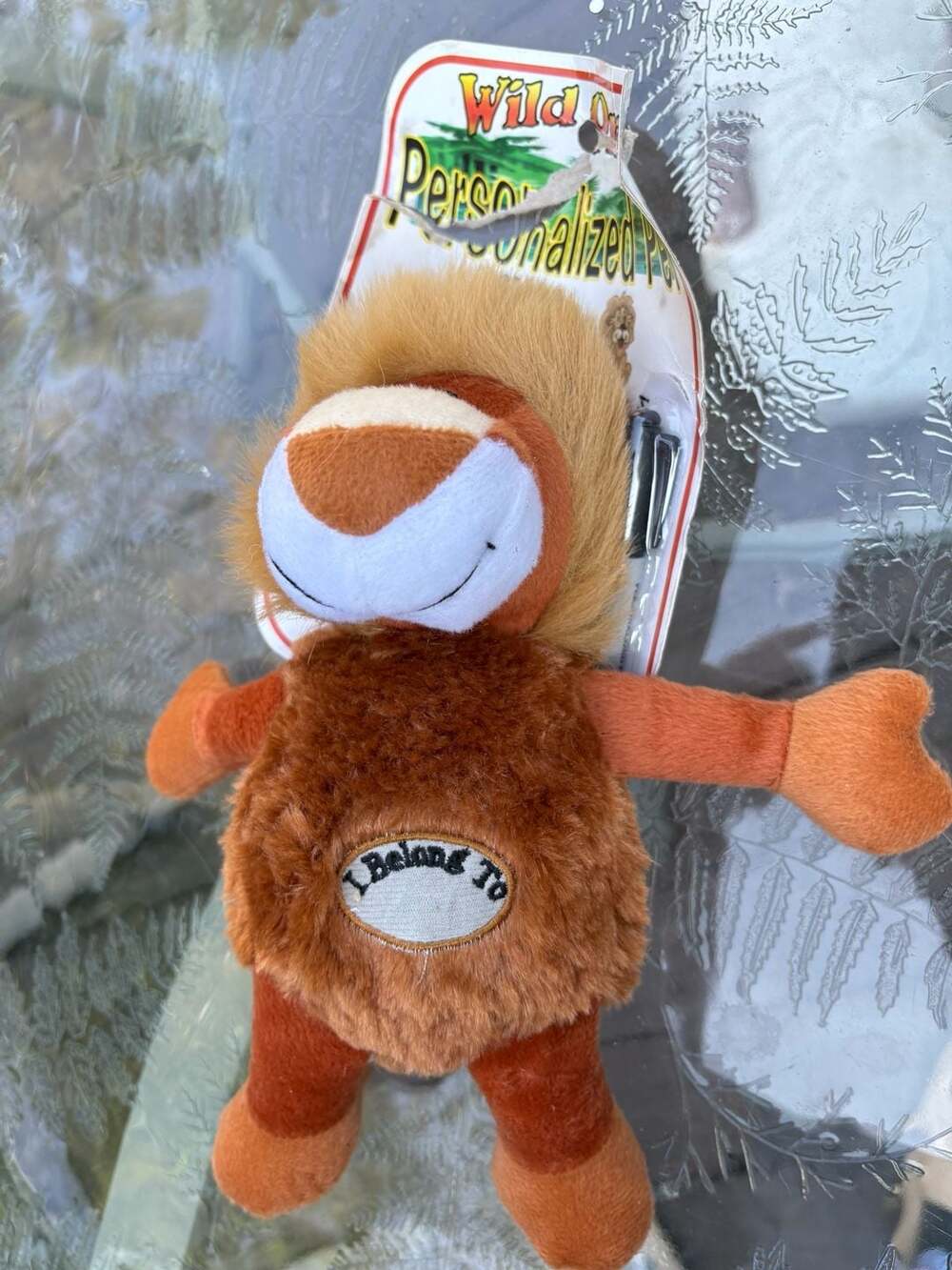 Wild One Personalized Pet Lion Plush Toy New with Tag